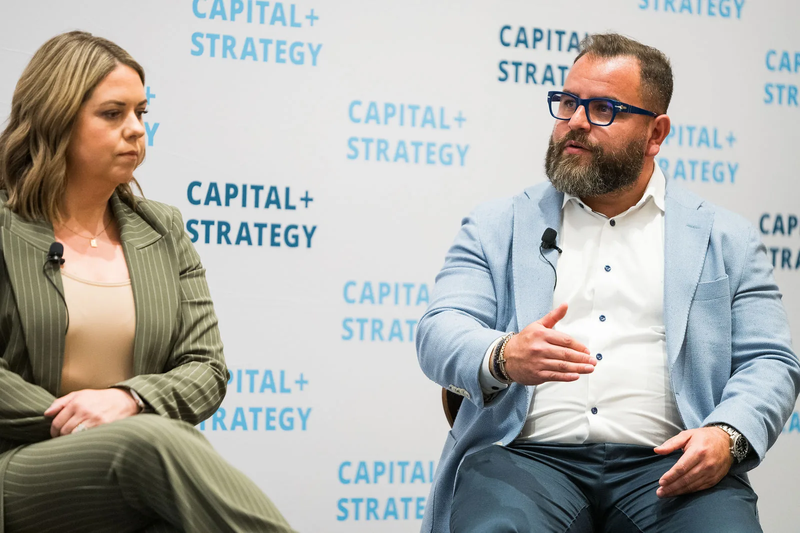 Steven F. Gonzalez speaking on the Capital + Strategy panel in Orlando